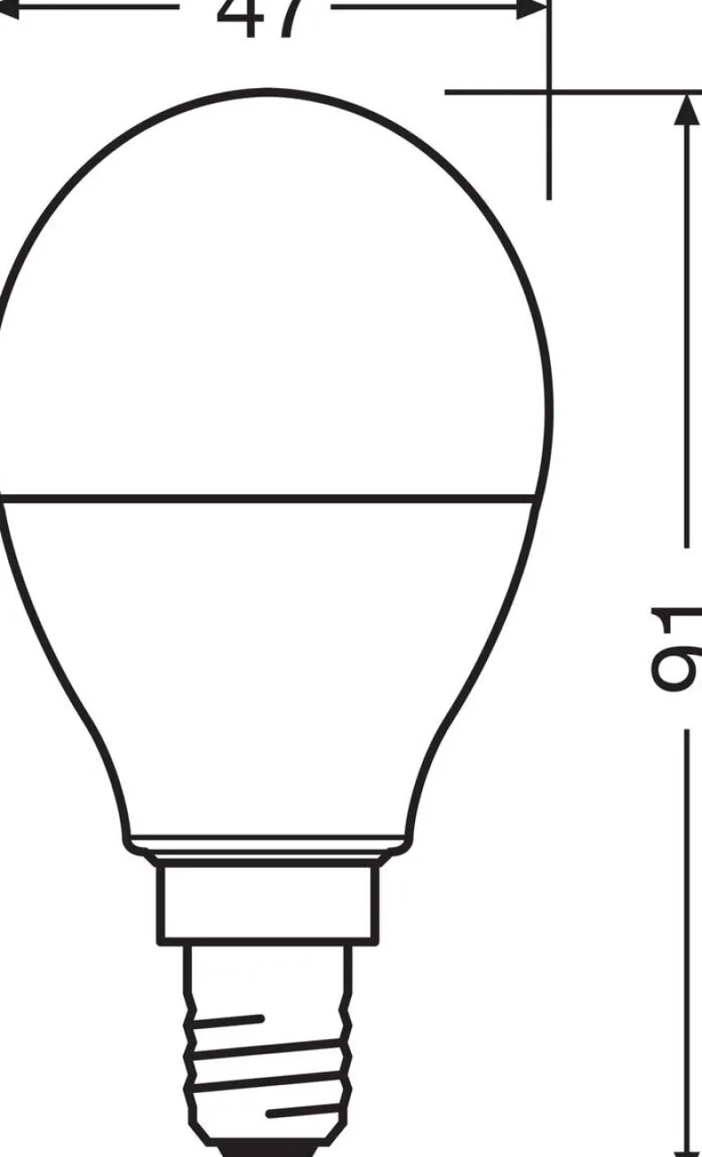 OSRAM LED-Leuchtmittel Tropfen RGBW mit Fernbedienung AC45048 E14