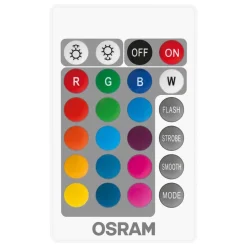 OSRAM LED-Leuchtmittel Tropfen RGBW mit Fernbedienung AC45048 E14