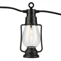 Outdoor-Lichterkette schwarz B/L: ca. 2x1000 cm