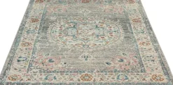 Outdoorteppich Salsa Outdoor grau B/H/L: ca. 80x13x300 cm