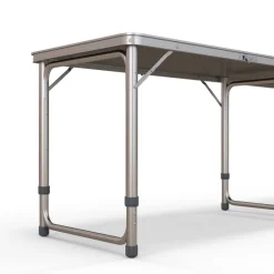Outsunny Bierpong-Tisch schwarz Aluminium B/H/L: ca. 60x240x70 cm