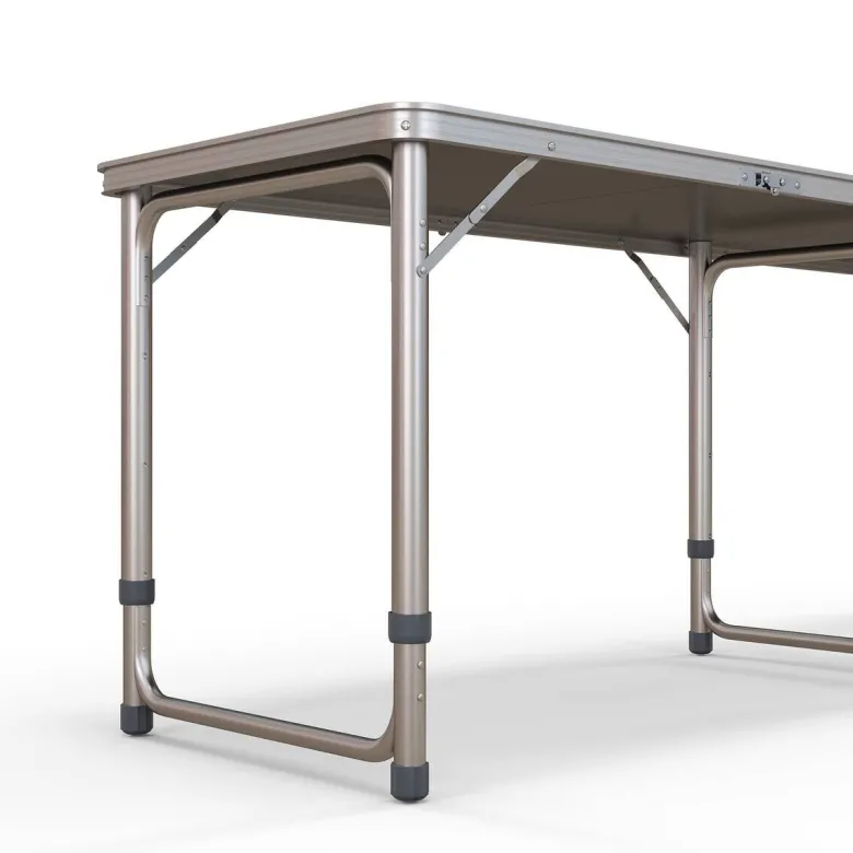 Outsunny Bierpong-Tisch schwarz Aluminium B/H/L: ca. 60x240x70 cm