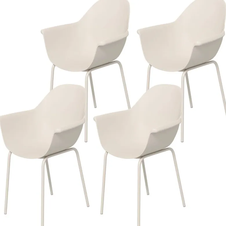 Outsunny Bistro-Set grau Stahl B/H/L: ca. 55x84x59 cm
