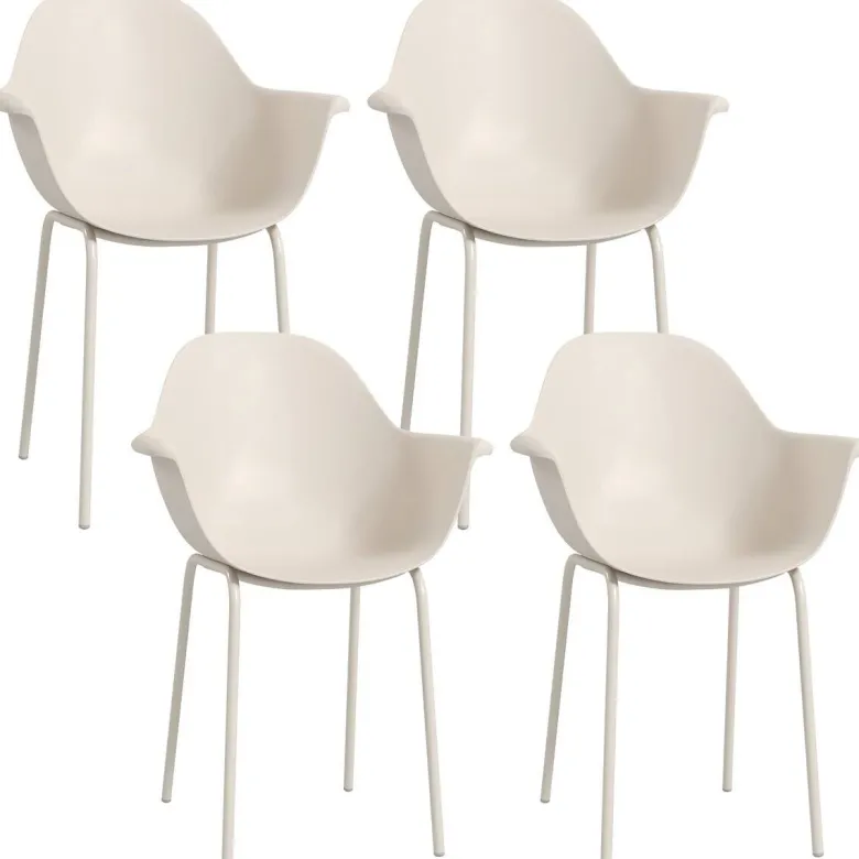 Outsunny Bistro-Set grau Stahl B/H/L: ca. 55x84x59 cm