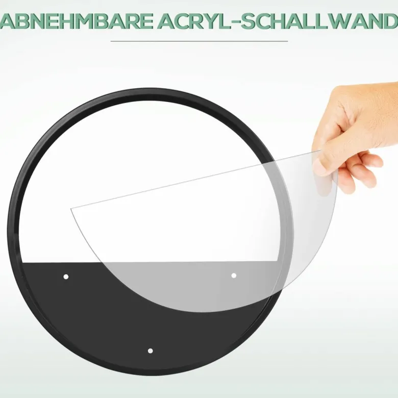 Outsunny Blumentöpfe-Set für die Wand schwarz Stahl B/H/L: ca. 30,5x5x30,5 cm