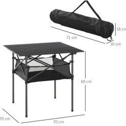 Outsunny Campingartikel B/H/L: ca. 70x70x69 cm