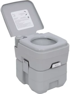 Outsunny Campingtoilette B/H/L: ca. 41x42,5x35,5 cm