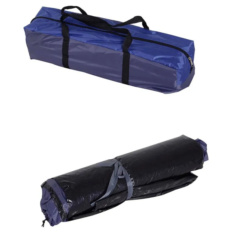 Outsunny Doppelwandzelt blau Kunststoff B/H/L: ca. 300x130x250 cm