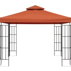 Outsunny Ersatzdach terra Polyester-Mischgewebe B/L: ca. 300x300 cm