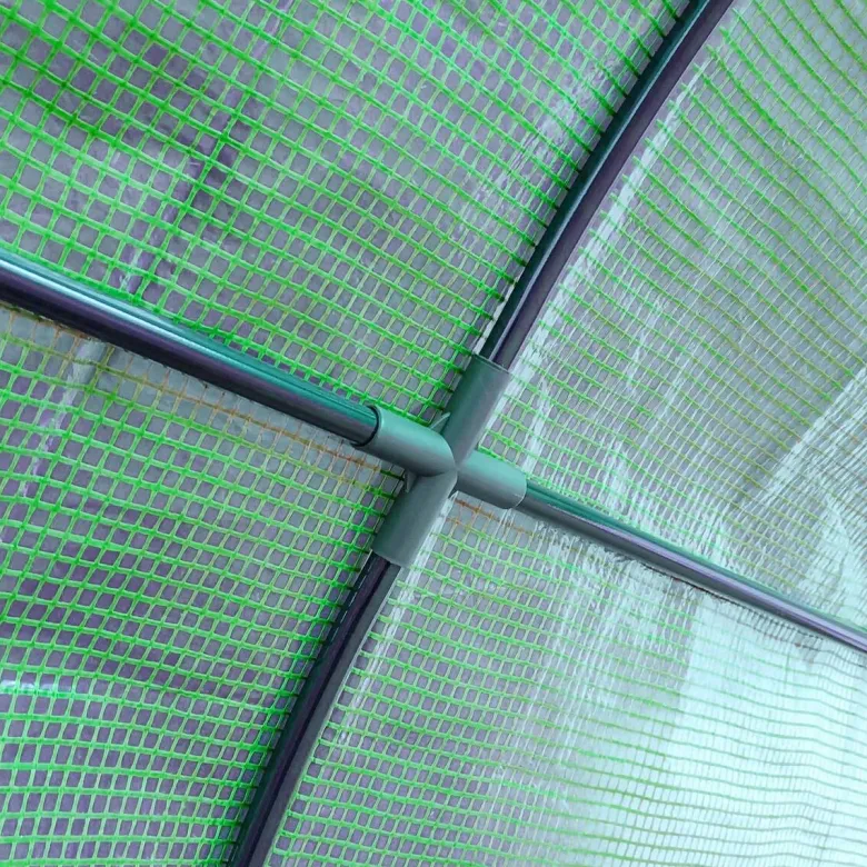 Outsunny Foliengewächshaus mit 4 Regalen B/H/L: ca. 100x213x200 cm