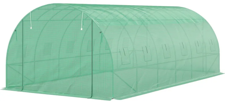 Outsunny Folientunnel B/H/L: ca. 300x197x600 cm