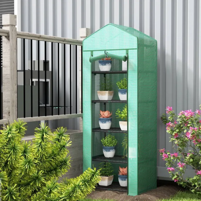 Outsunny Gartenabfallsack B/H/L: ca. 49x193x69 cm