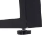 Outsunny Gartengarnitur schwarz Metall