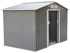 Outsunny Gartenhaus grau B/H/L: ca. 181x192x277 cm