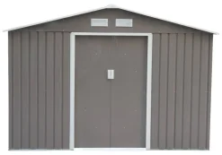 Outsunny Gartenhaus grau B/H/L: ca. 181x192x277 cm