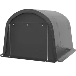 Outsunny Gartenhaus grau B/H/L: ca. 300x300x235 cm