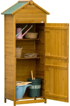 Outsunny Gartenhaus natur B/H/L: ca. 49x191,5x79 cm