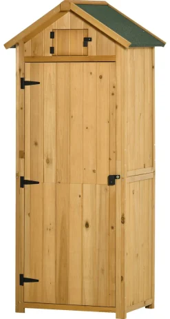 Outsunny Gartenhaus natur B/H/L: ca. 542x179x77 cm