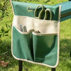 Outsunny Gartenhocker grün B/H/T: ca. 58x49x28 cm ca. 150 kg