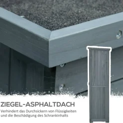Outsunny Gartenschrank
