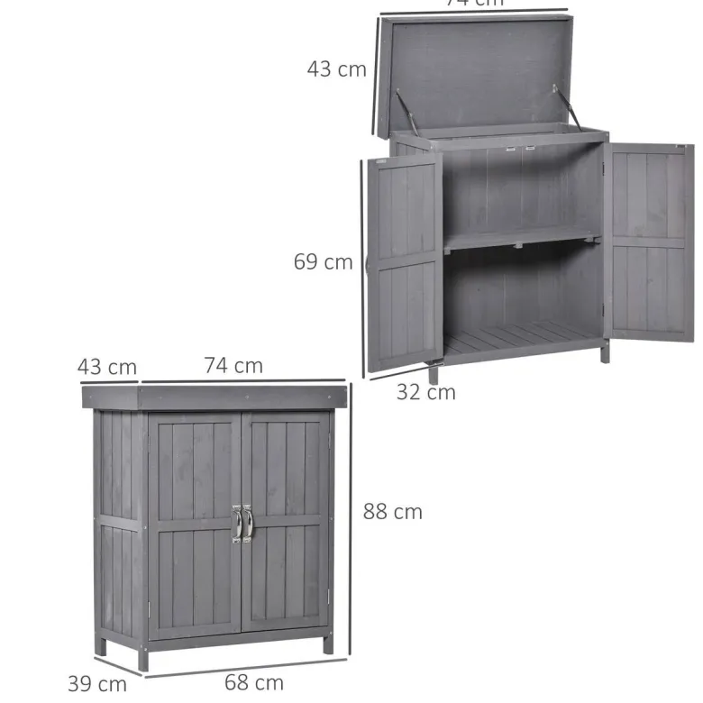 Outsunny Gartenschrank