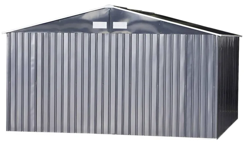 Outsunny Gartenschrank grau Stahl B/H/T: ca. 340x200x382 cm