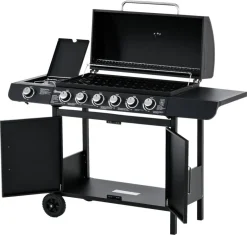 Outsunny Gasgrill Metall B/H/L: ca. 50x100x135 cm