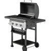 Outsunny Gasgrill Metall B/H/L: ca. 57x102x123 cm