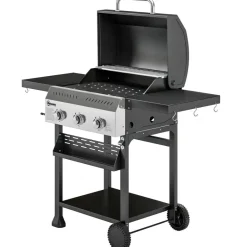 Outsunny Gasgrill Metall B/H/L: ca. 57x102x123 cm