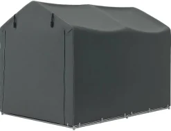 Outsunny Gerätezelt dunkelgrau Polyethylen B/H/L: ca. 157x165x220 cm