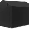 Outsunny Gerätezelt schwarz Polyethylen B/H/L: ca. 157x165x220 cm