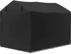 Outsunny Gerätezelt schwarz Polyethylen B/H/L: ca. 157x165x220 cm