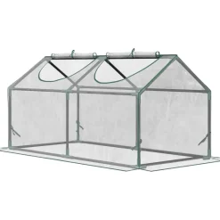 Outsunny Gewächshaus B/H/L: ca. 60x60x120 cm