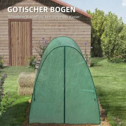 Outsunny Gewächshaus B/H/L: ca. 180x200x180 cm