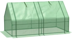 Outsunny Gewächshaus B/H/L: ca. 90x90x270 cm