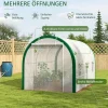 Outsunny Gewächshaus B/H/L: ca. 210x210x358 cm