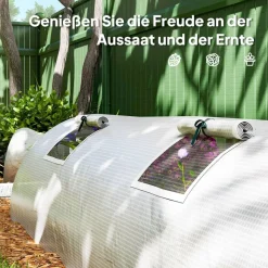 Outsunny Gewächshaus B/H/L: ca. 80x45x300 cm