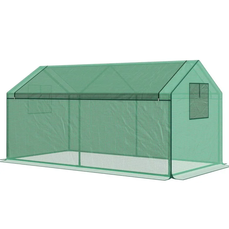 Outsunny Gewächshaus B/H/L: ca. 92x180x92 cm