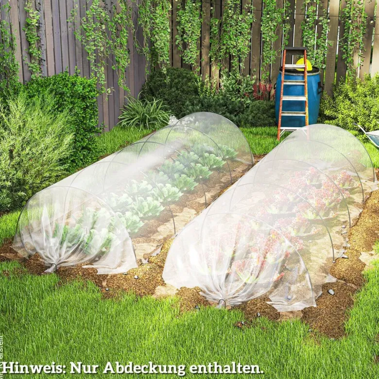 Outsunny Gewächshausfolie B/H/L: ca. 800x1x1000 cm