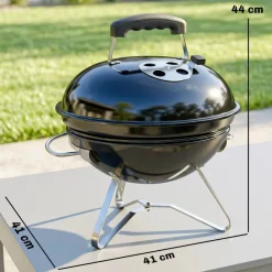 Outsunny Grill Edelstahl B/H/L: ca. 41x44x41 cm