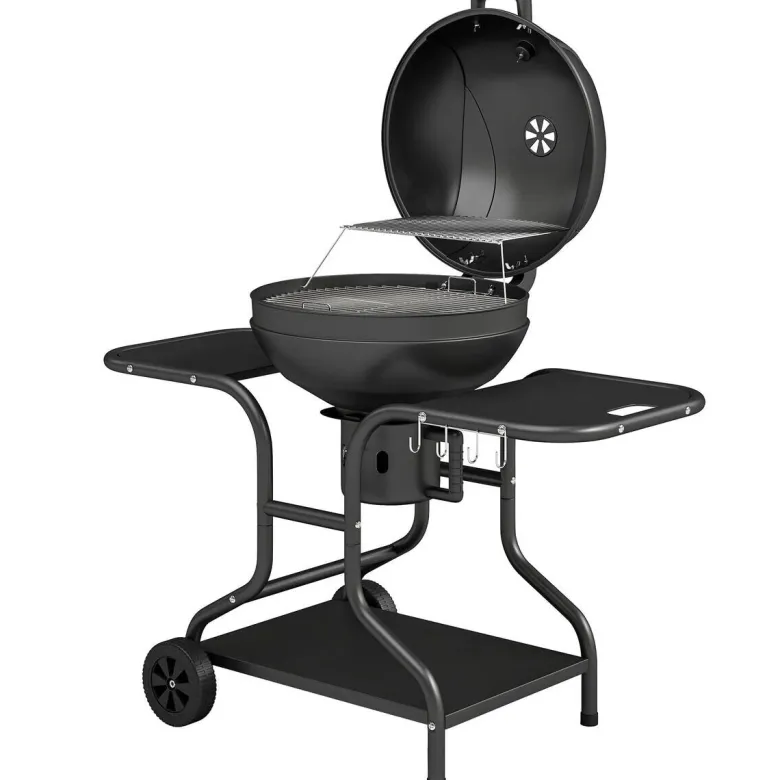 Outsunny Grill Metall B/H/L: ca. 63,5x106,5x129 cm