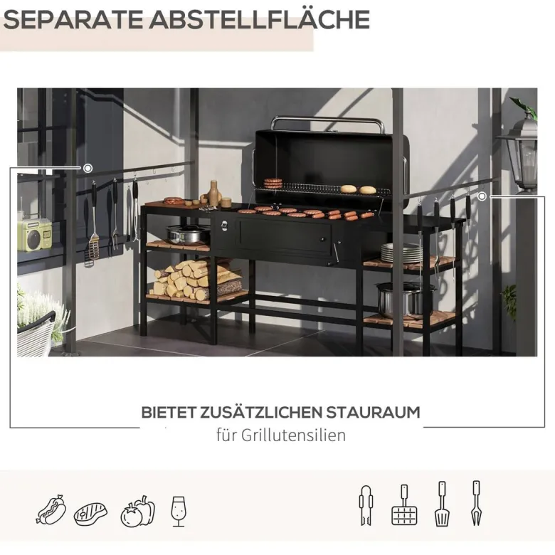 Outsunny Grillpavillon