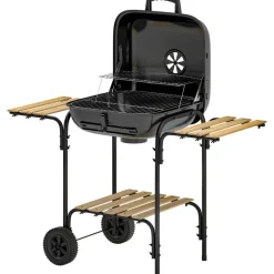 Outsunny Grill Stahl B/H/L: ca. 54x91x98 cm