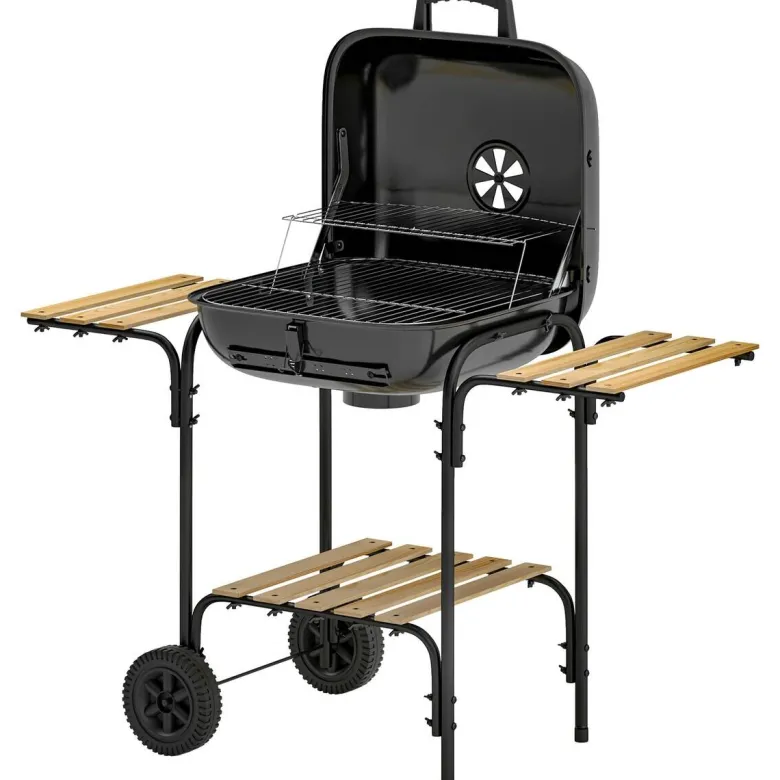 Outsunny Grill Stahl B/H/L: ca. 54x91x98 cm
