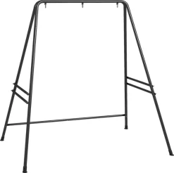 Outsunny Hängesesselgestell schwarz Polypropylen B/H/L: ca. 143x178x180 cm