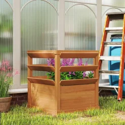 Outsunny Hochbeet B/H/L: ca. 65x73x65 cm