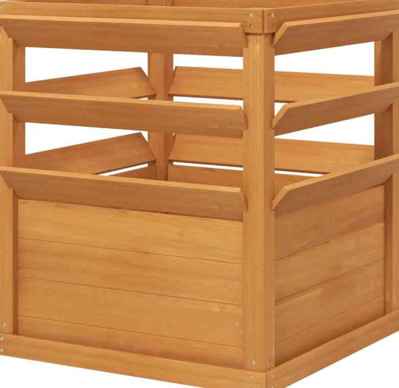 Outsunny Hochbeet B/H/L: ca. 65x73x65 cm