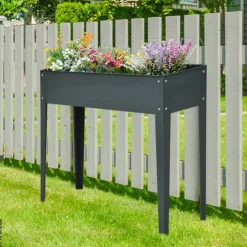 Outsunny Hochbeet B/H/T: ca. 100x80x30 cm