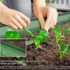 Outsunny Hochbeet 2er Set grün Stahl B/H/L: ca. 93x30x181 cm