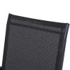 Outsunny Klappsessel grau Metall B/H/T: ca. 58x94x64 cm